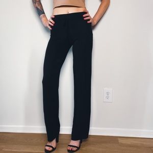 PrettyLittleThing Black Stretch Pants
